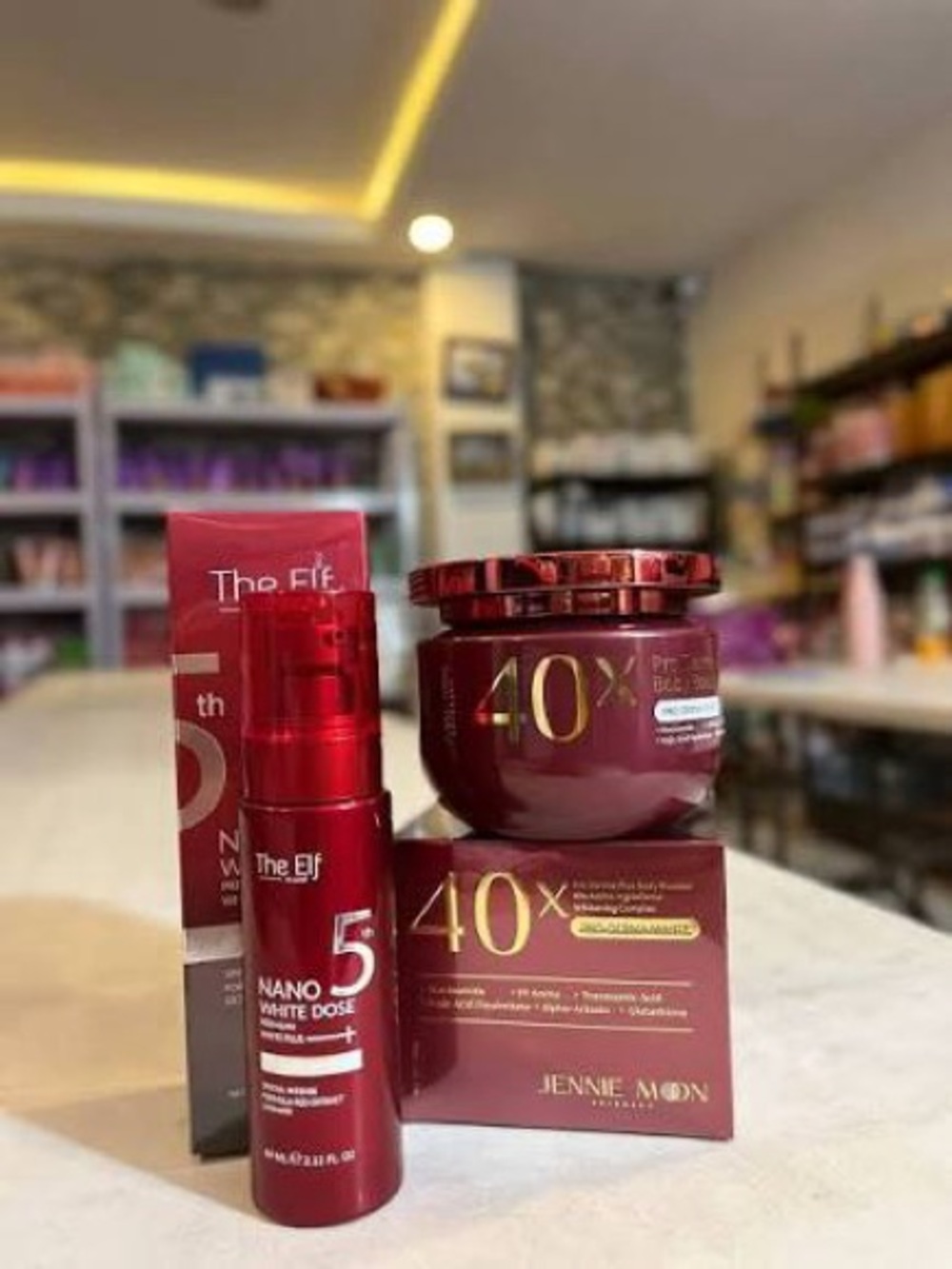 JENNIE MOON 40X & THE ELF NANO DOSE Moisturizer
